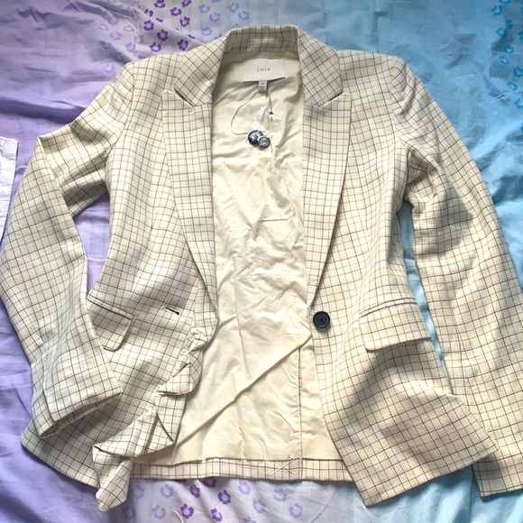 Free with 250 purchase- Joie Villette blazer Jacket 100% Cotton - Picture 11 of 11